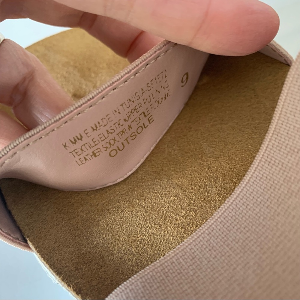 Steve Madden Womens Kimmie Blush Fabric Espadrille Platform Sandals US 9 M - Picture 9 of 9